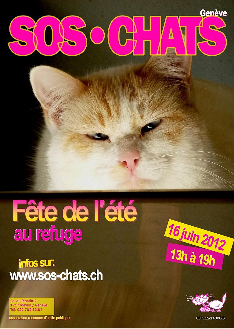 Sos Chats Genève - Fête de l'été 2012